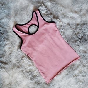 So Sporty Workout Tank Top with Built in Bra